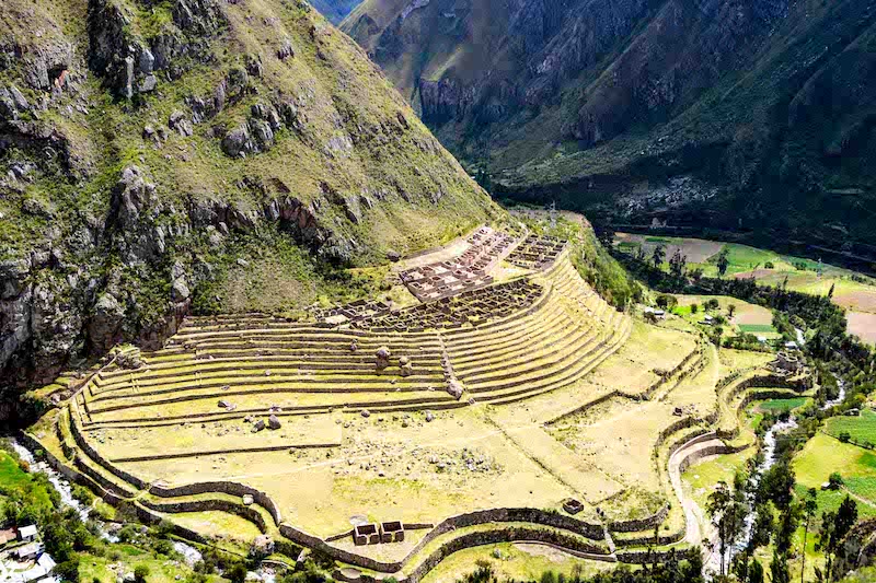 Llactapata Inca Trail to Machu Picchu