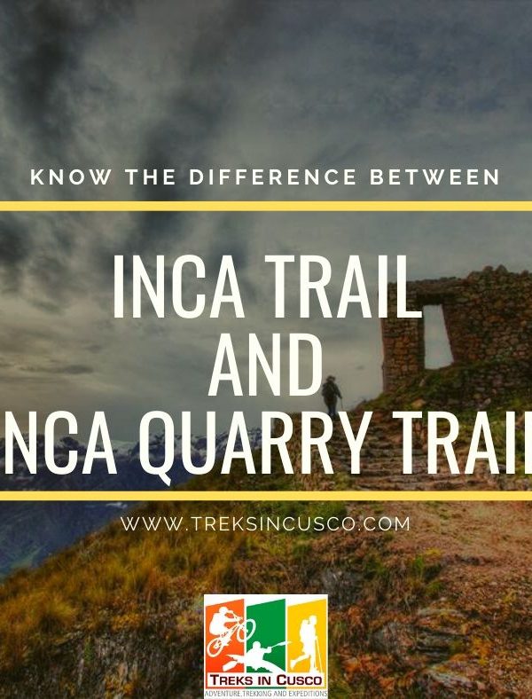Inca Trail vs Inca Quarry Trail